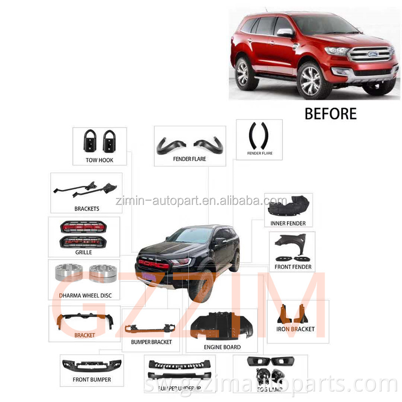 Uuzaji wa Kiwanda cha hali ya juu mbele na nyuma & upande wa PP sindano ya mold kit kwa lex US RX270 RX350 2019